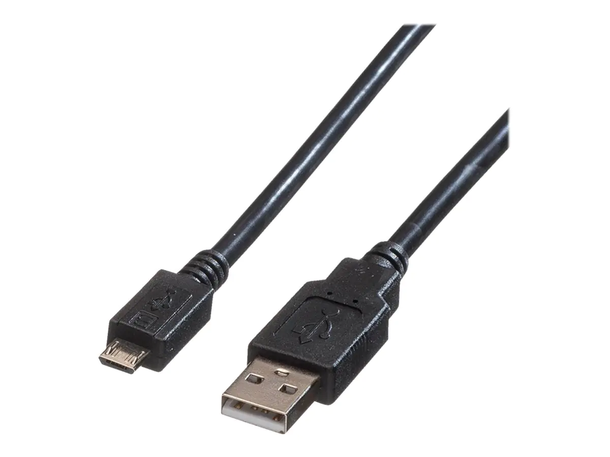 ROLINE USB-Kabel - Micro-USB Typ B (M) zu USB (M) 11.02.8752