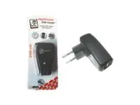 2GO Dual-USB Homecharger 2A - Netzteil - 2 A - 2 Ausgabeanschlussstellen (USB)