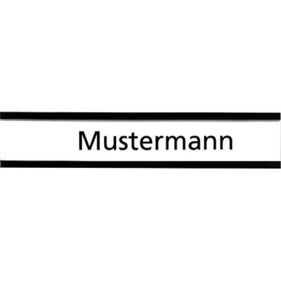 Franken Schild C-Profil C165 magnetisch 30x75mm 10 St./Pack.