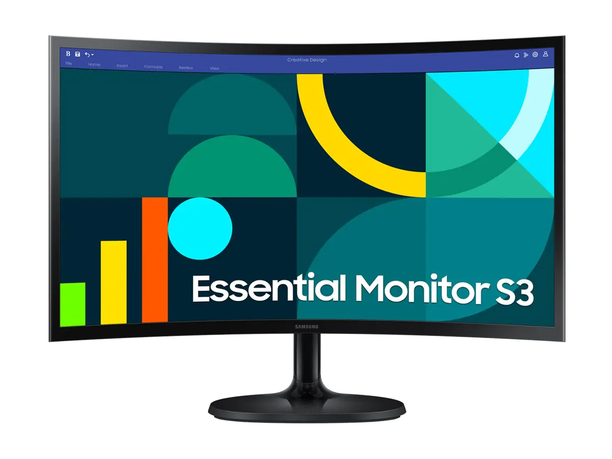 Samsung S24D360GAU - S36GD Series - LED-Monitor - gebogen - 61 cm (24")