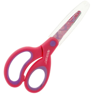 Westcott Bastelschere Sporty 130mm inkl. transparente Klingenhülle Stahl pink Gymnastik Westcott Bastelschere Sporty 130mm inkl. transparente Klingenhülle Stahl pink Gymnastik