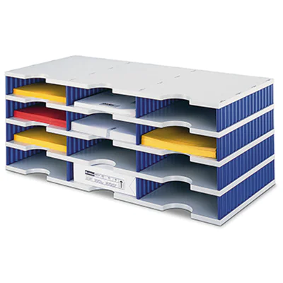 styro Grundeinheit styrodoc trio 268-0304.38 12Fächer gr/bl styro Grundeinheit styrodoc trio 268-0304.38 12Fächer gr/bl