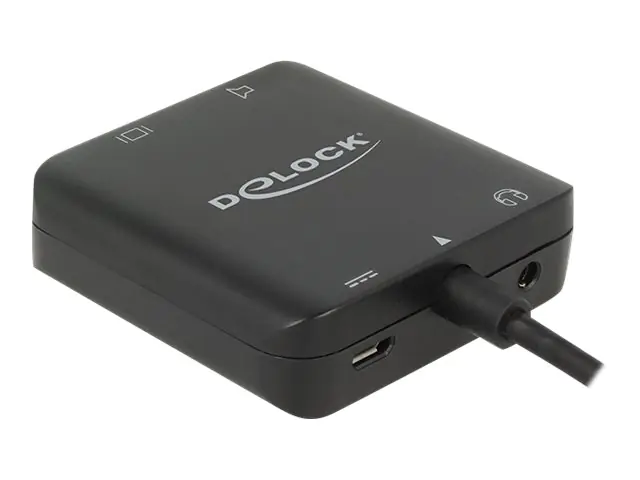 Delock 4K compact - HDMI-Audiosignal-Extractor - Schwarz