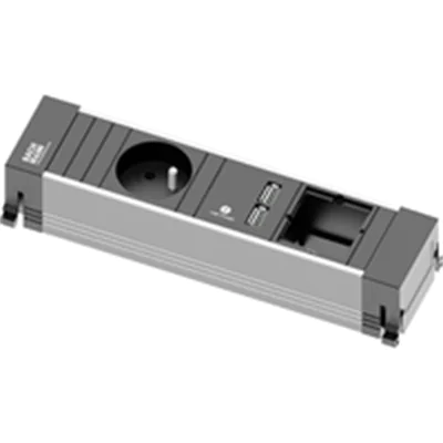 Bachmann POWER FRAME - Steckdosenleiste - Eingabe, Eingang GST18i3 - Ausgangsanschlüsse: 3 - 10 cm - Frankreich - Schwarz Bachmann POWER FRAME - Steckdosenleiste - Eingabe, Eingang GST18i3 - Ausgangsanschlüsse: 3 - 10 cm - Frankreich - Schwarz