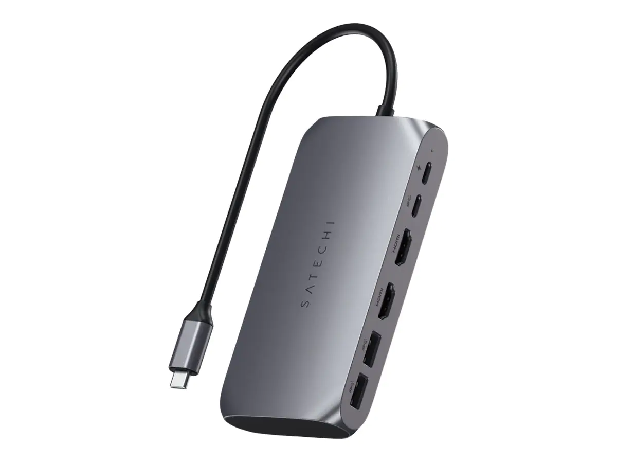Satechi ST-UCM1HM - USB Typ-C - HDMI - USB 3.2 Gen 2 (3.1 Gen 2) Type-A - USB Typ-C - 5000 Mbit/s