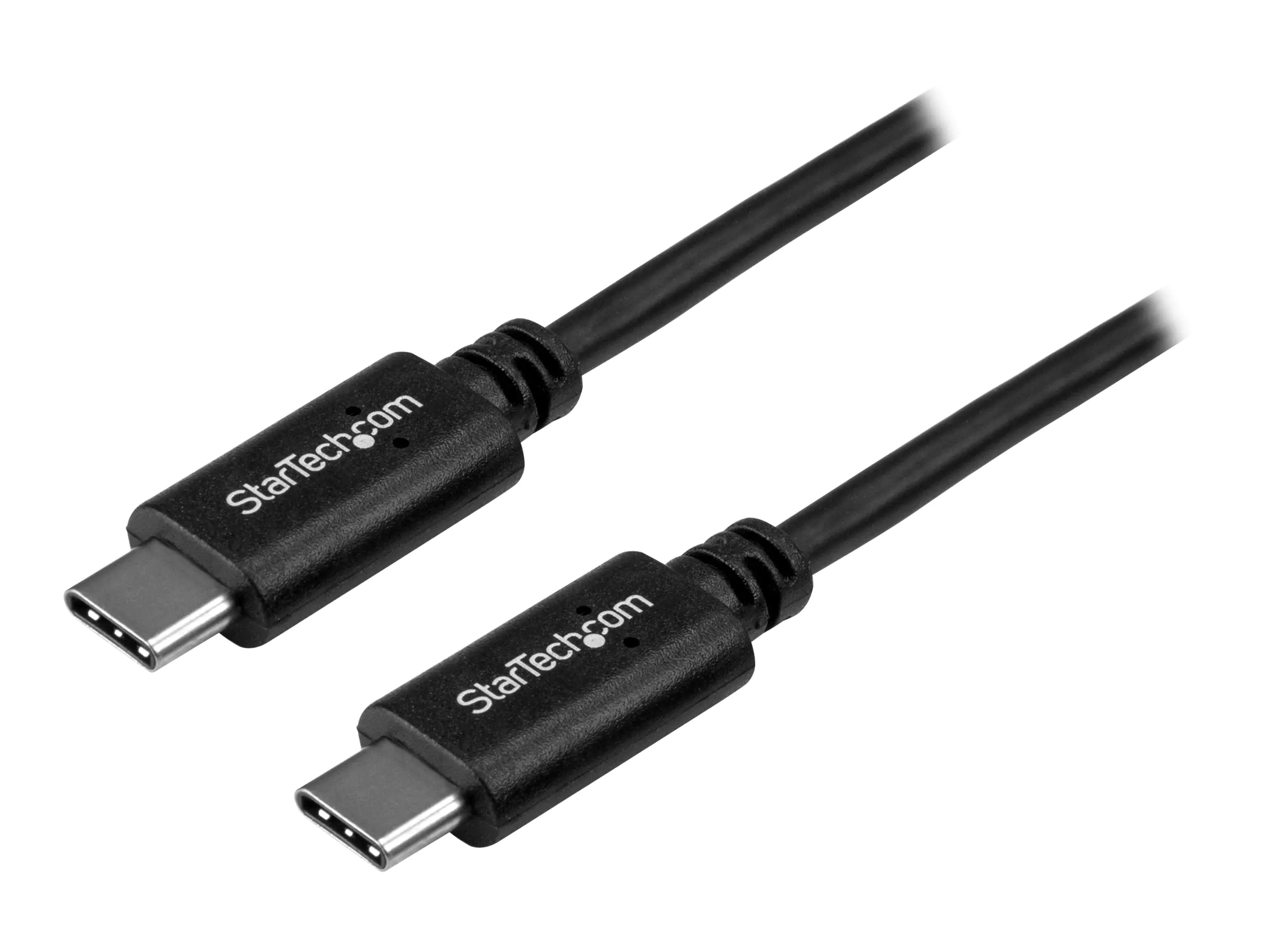 StarTech USB-C Kabel - St/St - 0,5m - USB 2.0 - USB-C Ladekabel - USB 2.0 Typ-C - Kurzes USB C Kabel - USB-Kabel - USB-C (M) bis USB-C (M) - USB 2.0 - 50 cm - Schwarz - für P/N: DKT30CHD StarTech USB-C Kabel - St/St - 0,5m - USB 2.0 - USB-C Ladekabel - USB 2.0 Typ-C - Kurzes USB C Kabel - USB-Kabel - USB-C (M) bis USB-C (M) - USB 2.0 - 50 cm - Schwarz - für P/N: DKT30CHD