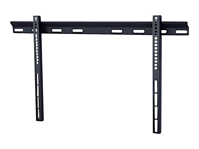 TECHly - Klammer - Ultra-dünn - für Flachbildschirm - Schwarz - Bildschirmgröße: 101.6-165.1 cm (40"-65") - Wandmontage