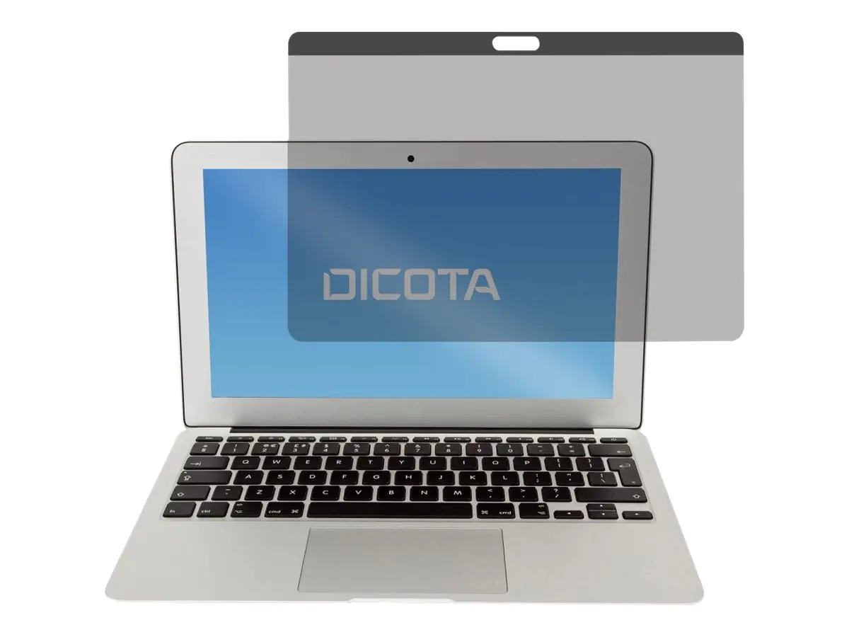 Dicota Secret - Blickschutzfilter für Notebook - 2-Wege - entfernbar - magnetisch (11") - Schwarz - für Apple MacBook Air (11.6 Zoll)