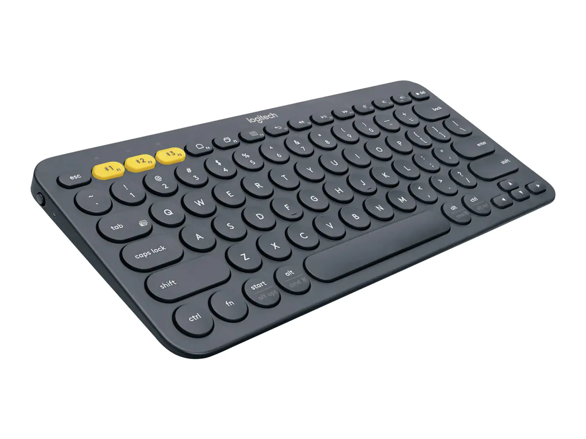 Logitech K380 - Tastatur - Bluetooth - Französisch - Schwarz
