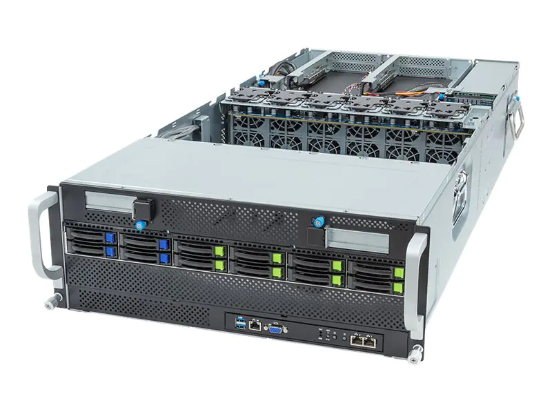 Gigabyte G493-ZB1 (rev. AAP1) - Server - Rack -Montage - 4U - zweiweg - keine CPU - RAM 0 GB -