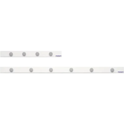 magnetoplan Leiste magnetowand 16270M 5x50cm ws +4Magnete magnetoplan Leiste magnetowand 16270M 5x50cm ws +4Magnete