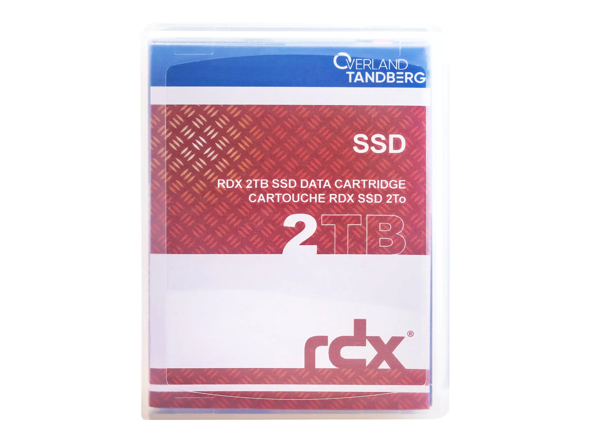 Overland-Tandberg - RDX SSD Kartusche - 2 TB - mit 3 Jahre Fortschrittlicher Austauschservice - für Tandberg Data RDX QuikStation 8; Overland-Tandberg RDX QuikStation 8; RDX QuikStation 4