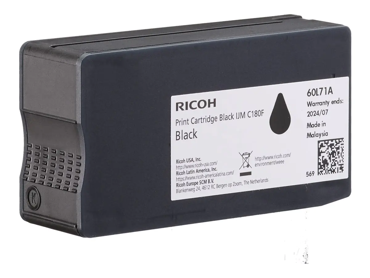 Ricoh Schwarz - original - Tonerpatrone