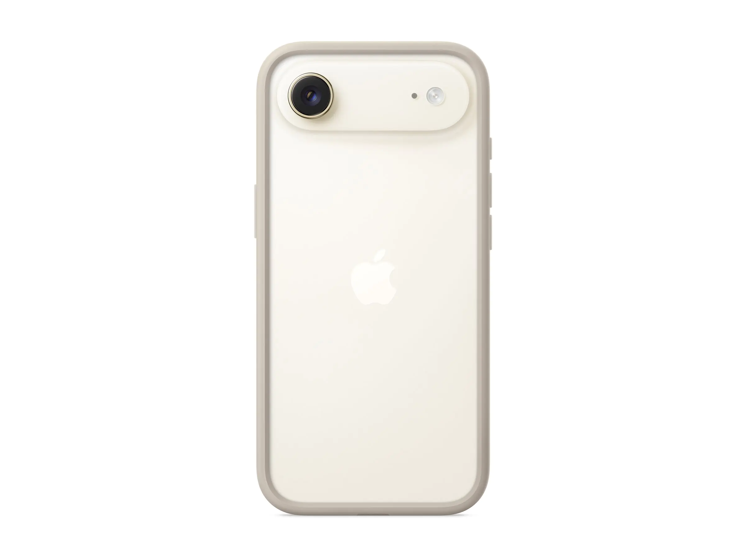 Apple - Stoßstange für Mobiltelefon - Verstärkter Polycarbonat-Kunststoff - Hellbraun - für iPhone Air
