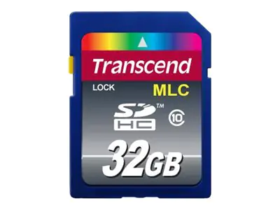 Transcend - Flash-Speicherkarte - 32 GB - Class 10 - SDHC