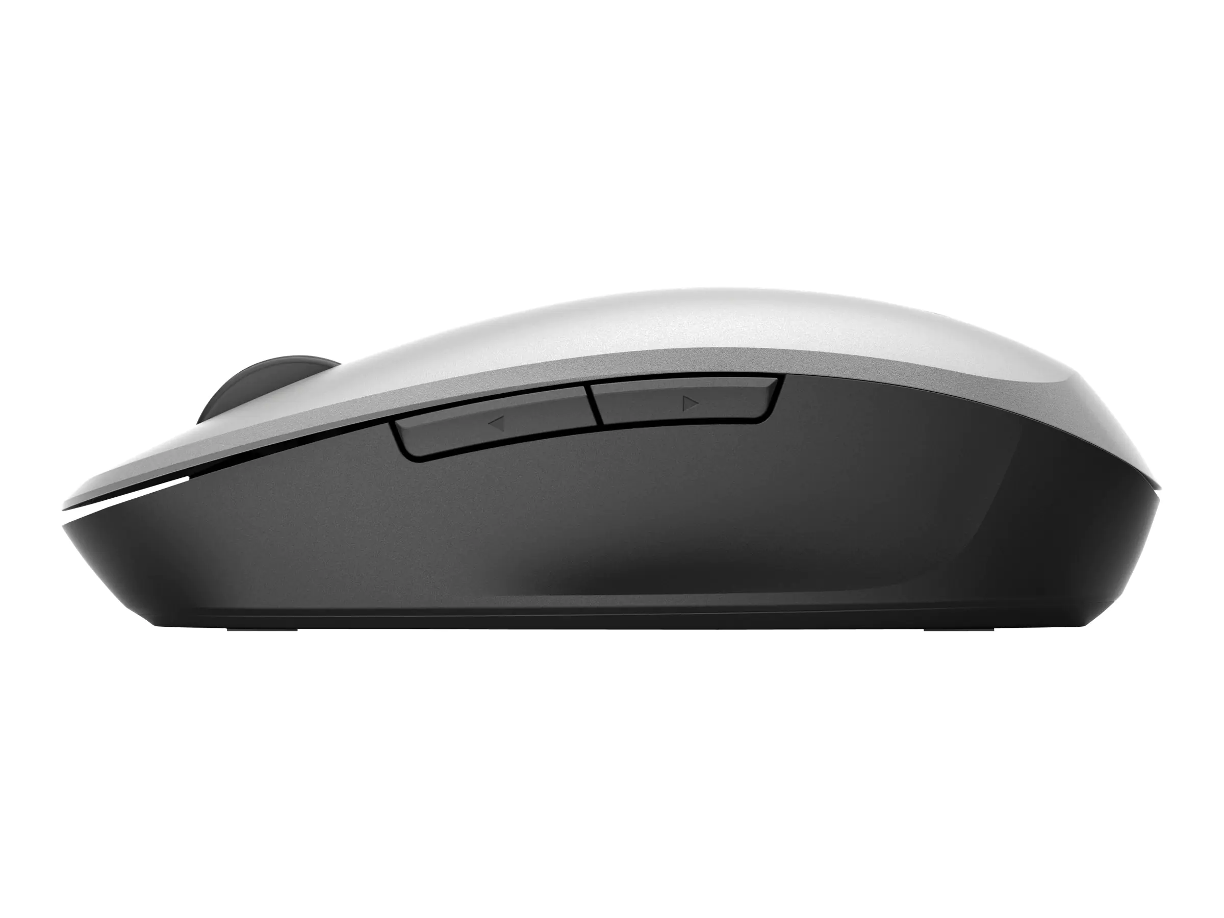 HP Dual Mode - Maus - optisch - kabellos - Bluetooth, 2.4 GHz - kabelloser Empfänger (USB) - Silber - für OMEN by HP Laptop 16; ENVY Laptop 13; ENVY x360 Laptop; Pavilion Gaming TG01