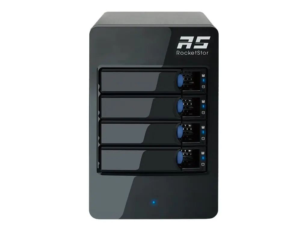 HighPoint RocketStor 6314A - Festplatten-Array - 4 Schächte (SATA-600 / SAS-2)