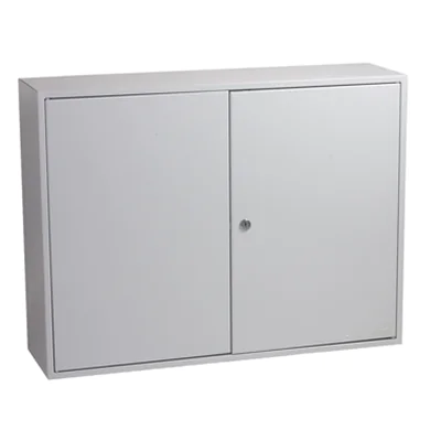 Phoenix Schlüsselschrank 73 x 55 x 20,5 cm (B x H x T) Stahl, pulverbeschichtet hellgrau Phoenix Schlüsselschrank 73 x 55 x 20,5 cm (B x H x T) Stahl, pulverbeschichtet hellgrau