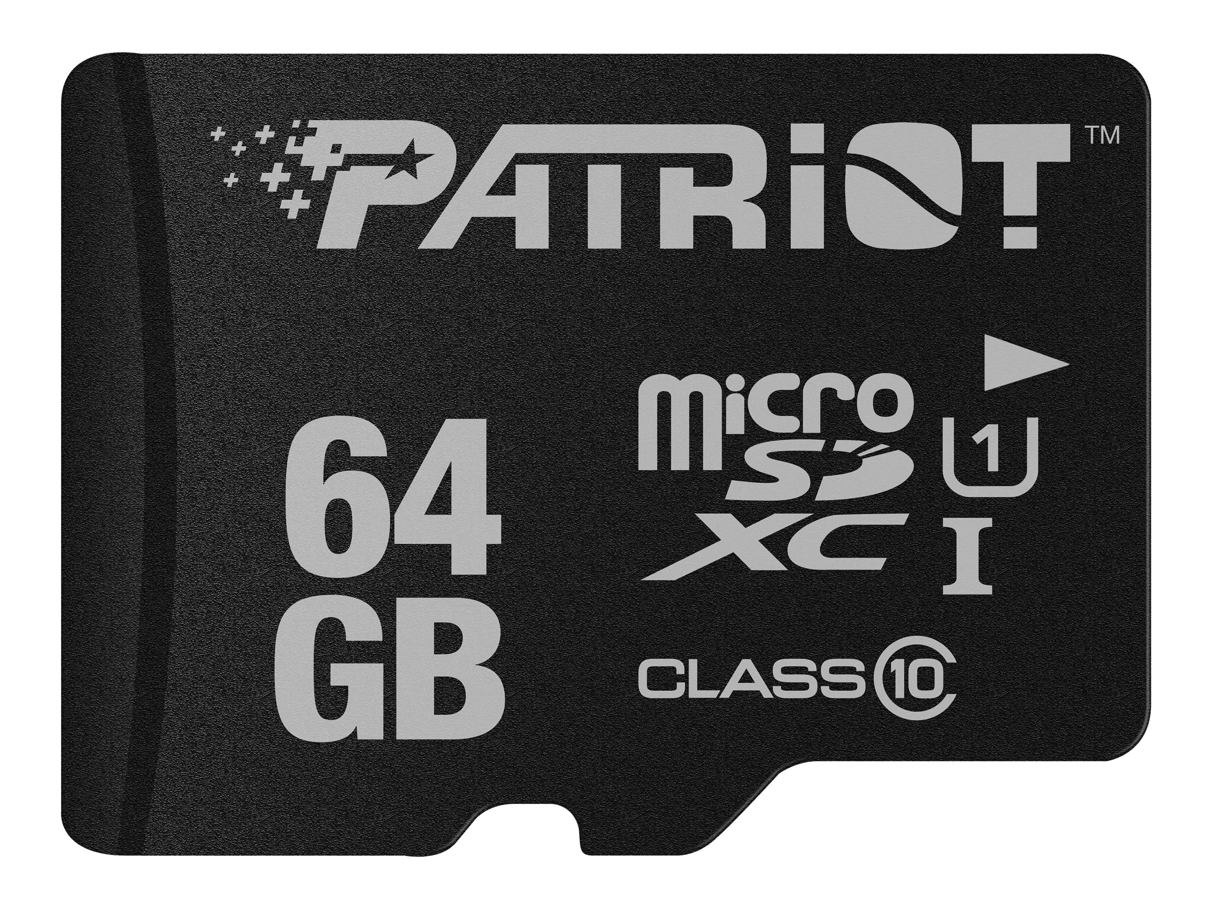 Patriot LX Series - Flash-Speicherkarte - 64 GB - UHS-I U1 / Class10 - microSDXC UHS-I