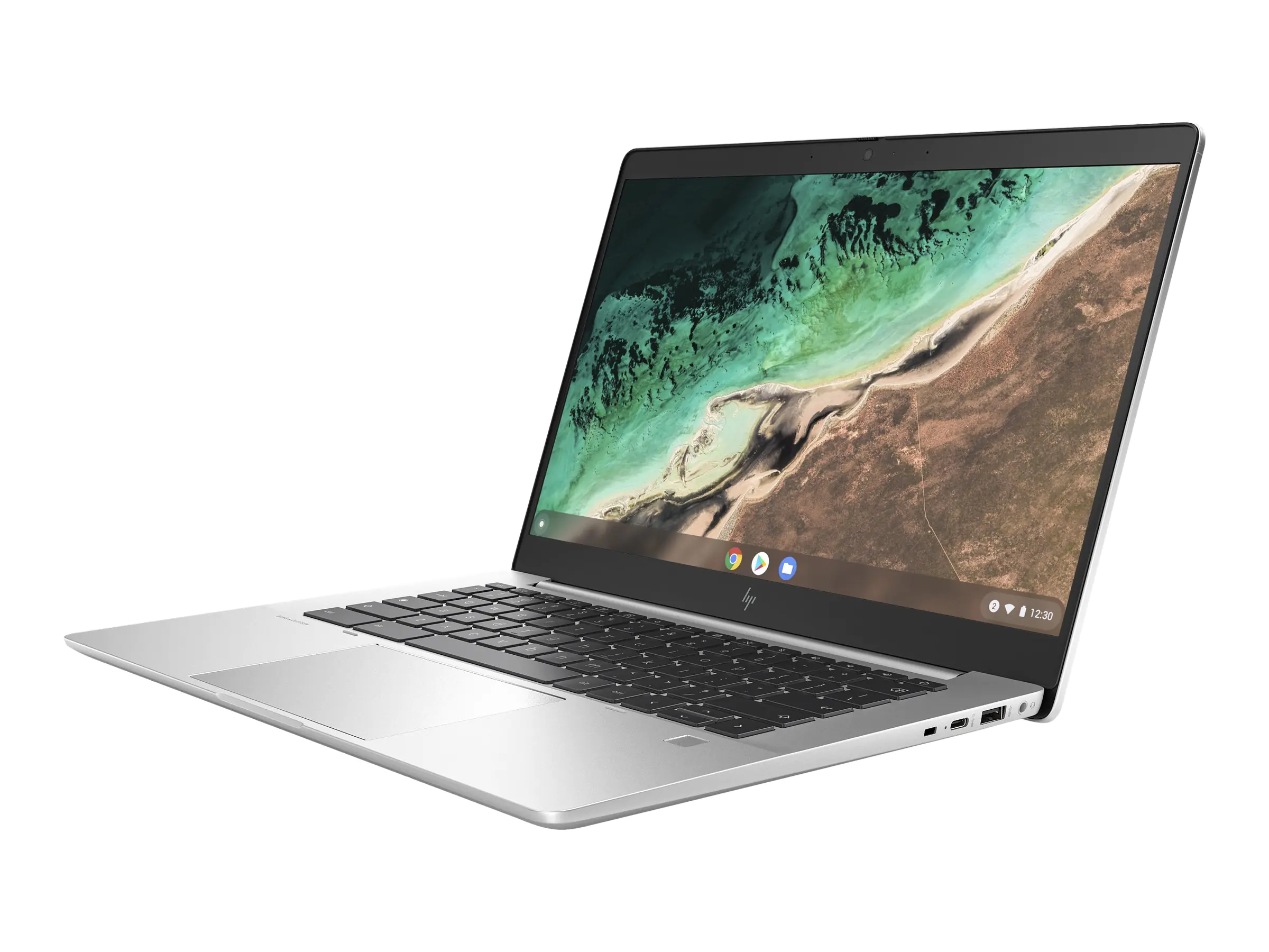 HP Elite c645 G2 Chromebook Enterprise - AMD Ryzen 7 5825C / 2 GHz - Chrome OS (mit Chrome Enterprise Upgrade) - Radeon Graphics - 16 GB RAM - 256 GB SSD NVMe, HP Value - 35.6 cm (14") IPS 1920 x 1080 (Full HD) - Wi-Fi 6E - kbd: Deutsch