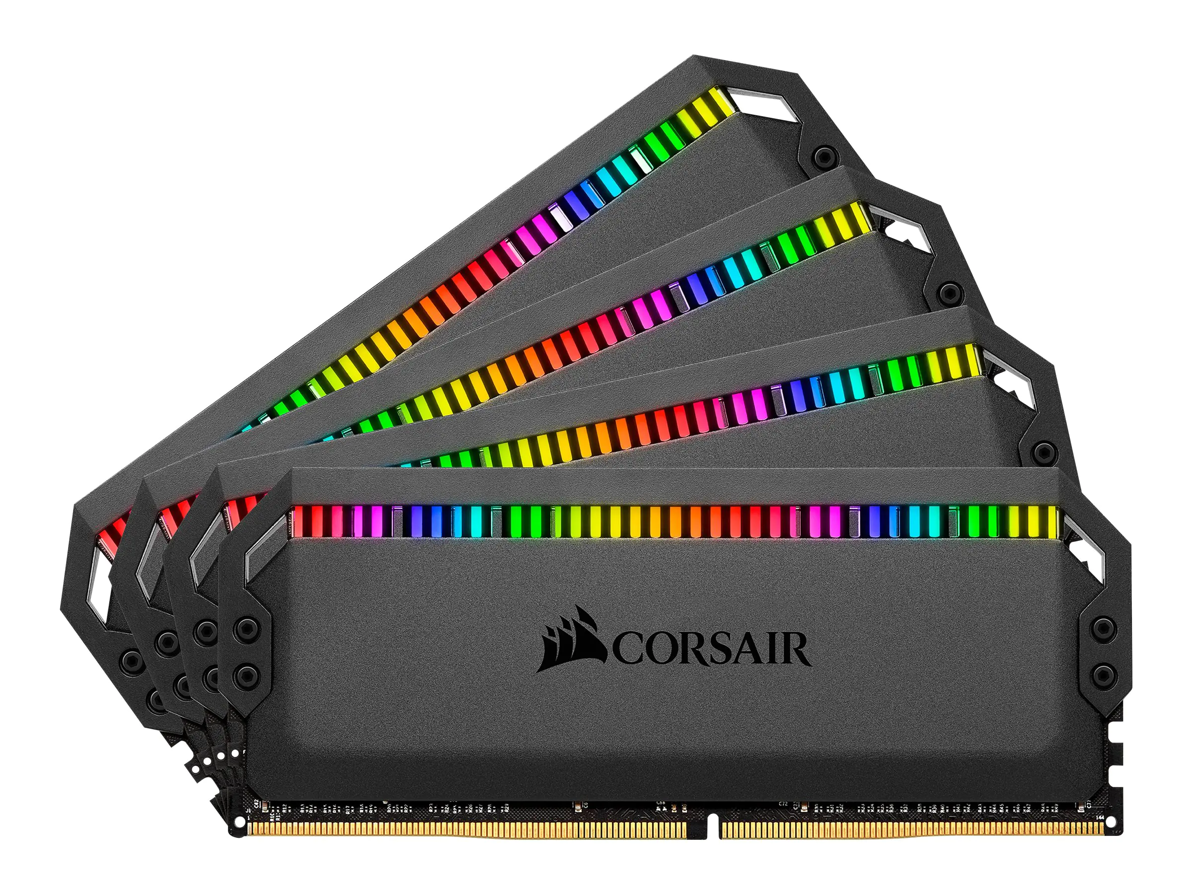 Corsair Dominator Platinum RGB - DDR4 - 128 GB: 4x 32 GB - CMT128GX4M4C3200C16