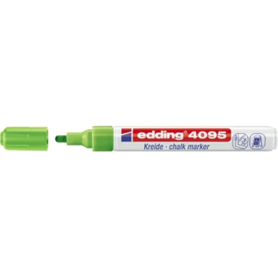 edding Kreidemarker 4095 4-4095011 2-3mm Rundspitze hellgrün