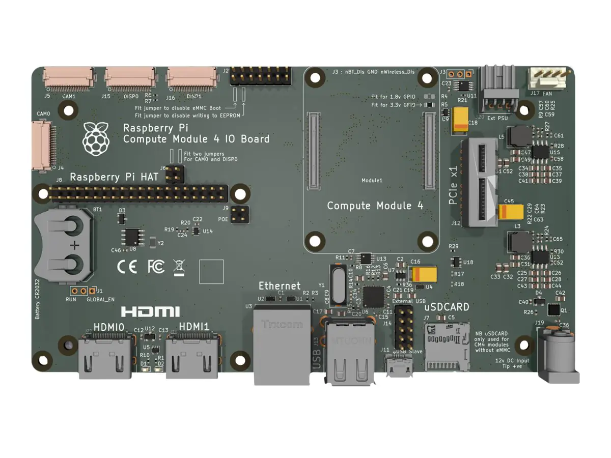 Raspberry Pi IO Board - Zusätzliche Schalttafel