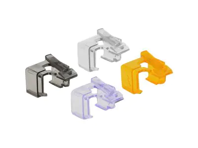 DeLOCK Repair Clip Set 2 - Netzwerkanschluss Reparatur-Clip - Schwarz, orange, violett, durchsichtig (Packung mit 40) DeLOCK Repair Clip Set 2 - Netzwerkanschluss Reparatur-Clip - Schwarz, orange, violett, durchsichtig (Packung mit 40)