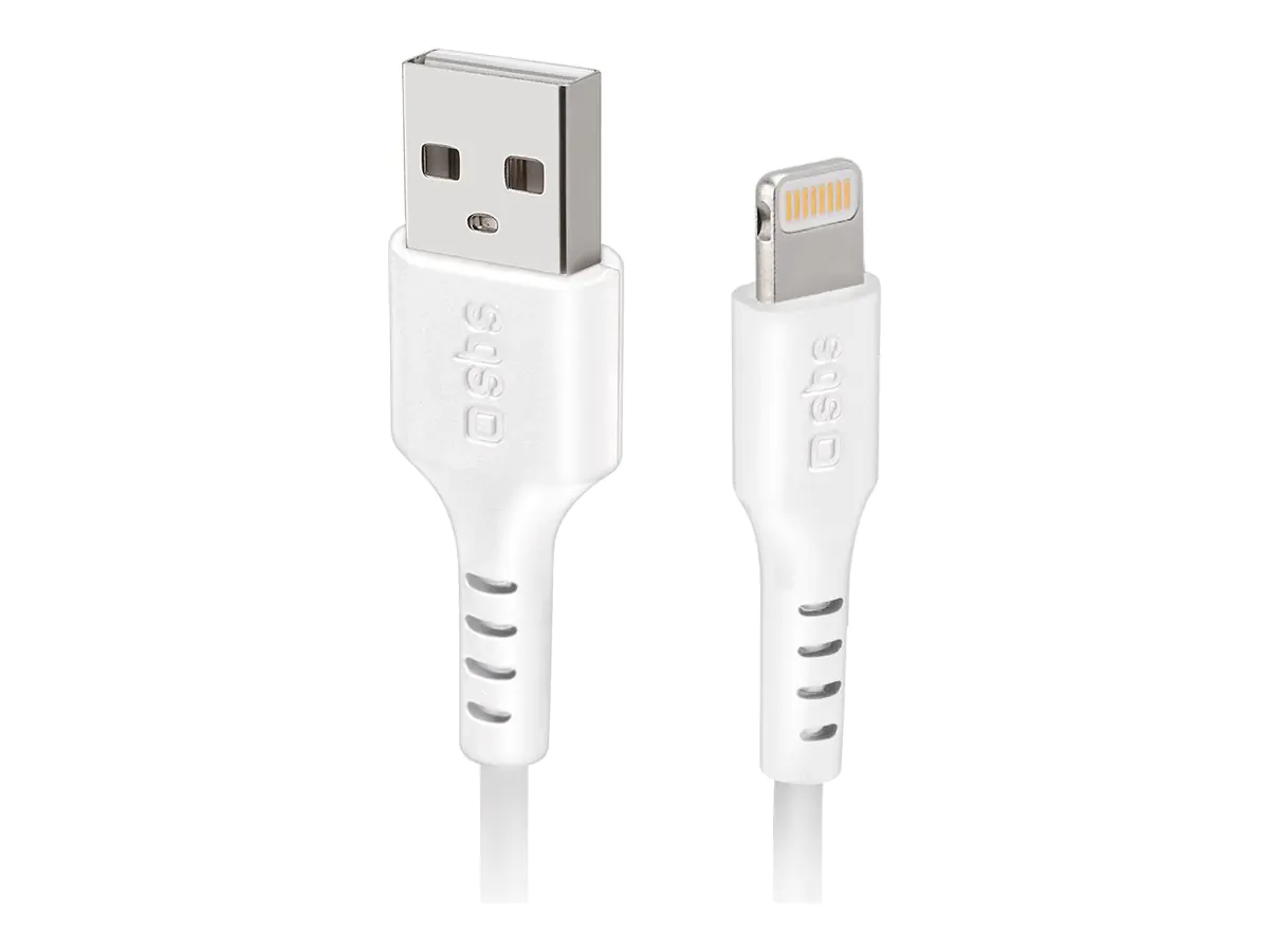 SBS Lightning-Kabel - Lightning männlich zu USB männlich