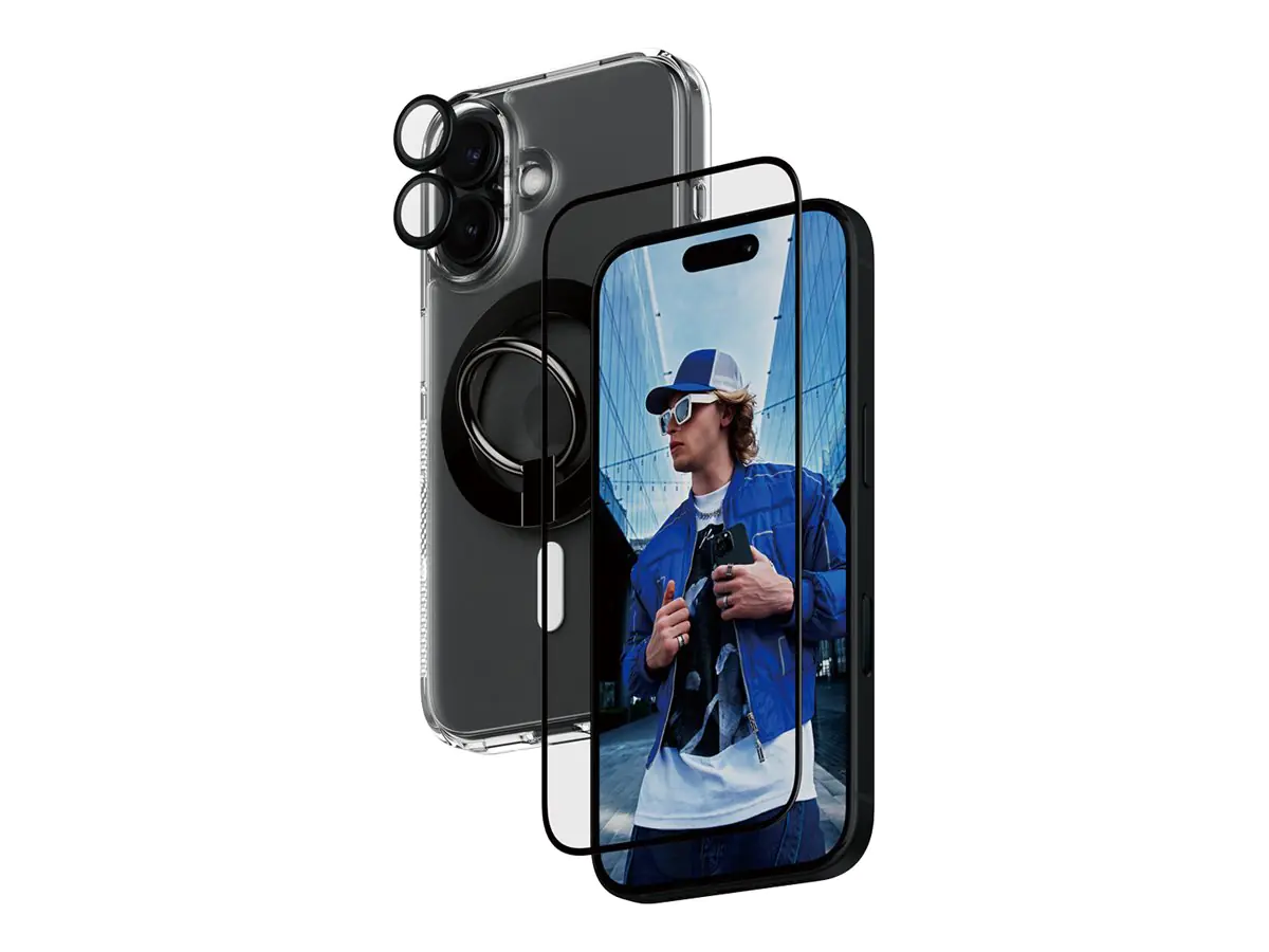 PanzerGlass 4-in-1 Pack - hintere Abdeckung für Mobiltelefon