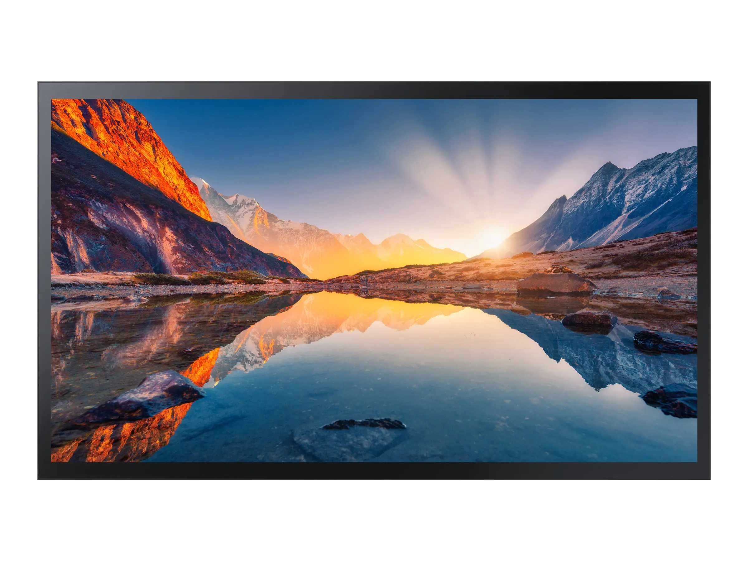 Samsung QM43B-T - 108 cm (43") Diagonalklasse QMB-T Series LCD-Display mit LED-Hintergrundbeleuchtung - Digital Signage - mit Touchscreen - Tizen OS - 4K UHD (2160p) 3840 x 2160