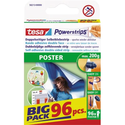 tesa Klebestücke Powerstrips Poster 58213-00000 14,5x42mm ws96 St./Pack tesa Klebestücke Powerstrips Poster 58213-00000 14,5x42mm ws96 St./Pack