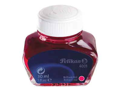 Pelikan 4001 - Tinte - Brillantrot - 30 ml 301036