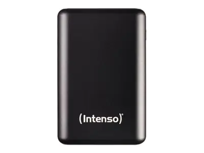 Intenso - Powerbank - 10000 mAh - 20 Watt - 3 A - PD, QC 3.0 - 2 Ausgabeanschlussstellen (USB Typ A, 24 pin USB-C) - auf Kabel: USB-C - Anthrazit