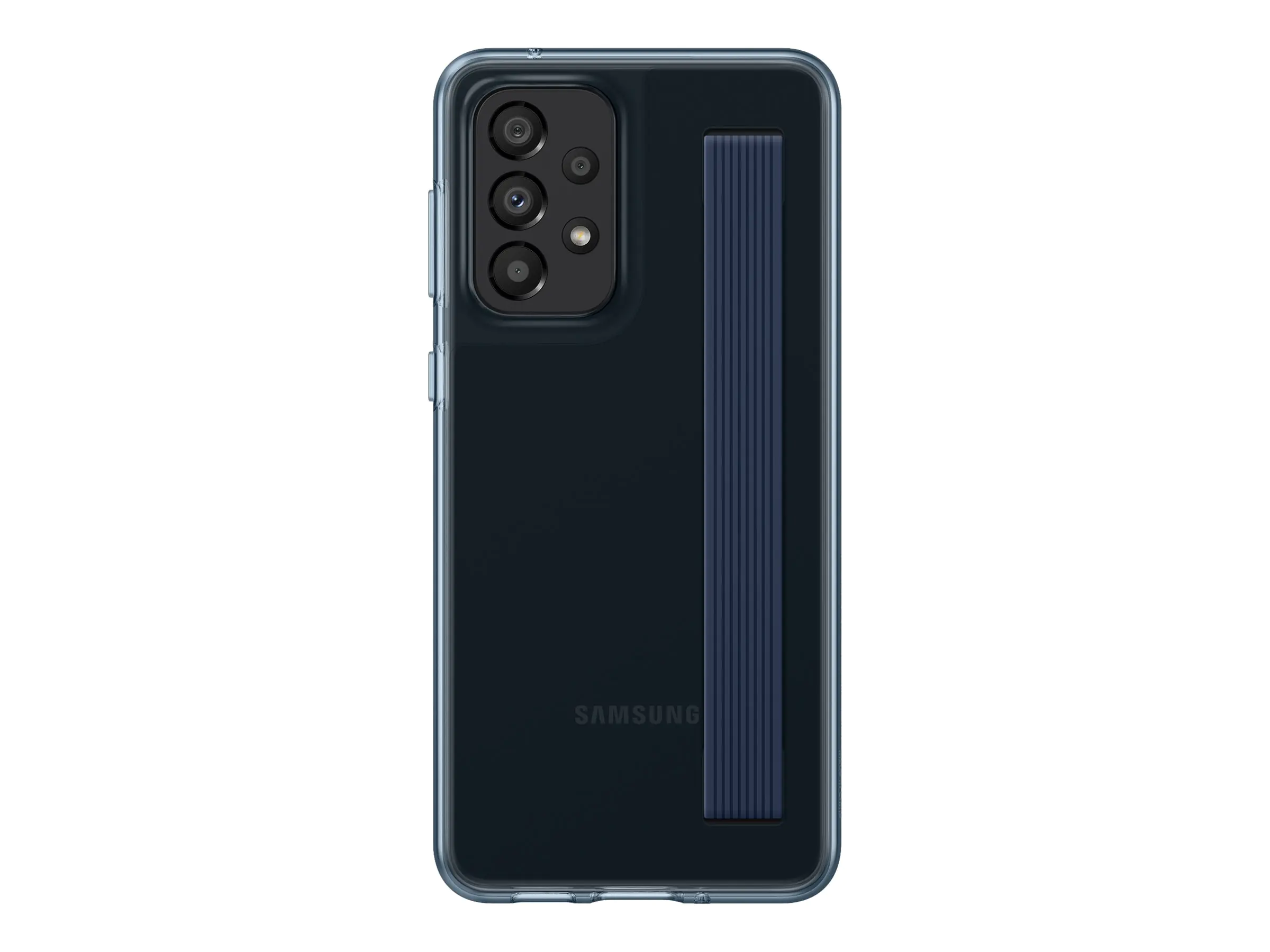 Samsung EF-XA336 - Hintere Abdeckung für Mobiltelefon - Polycarbonat, Thermoplastisches Polyurethan (TPU) - Dunkelgrau - für Galaxy A33 5G