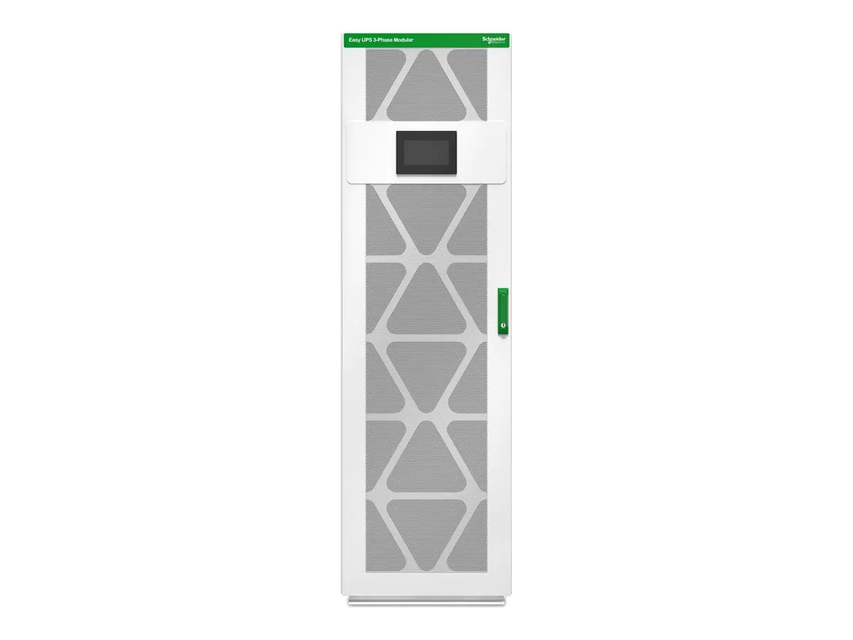 APC EASY UPS 3-PHASE MODULAR 50KVA SCALABLE TO 250KVA 400V WHITE 1 SWITCH FOR EXT BATT START-UP 5X8 EMUPS50K250QWHS