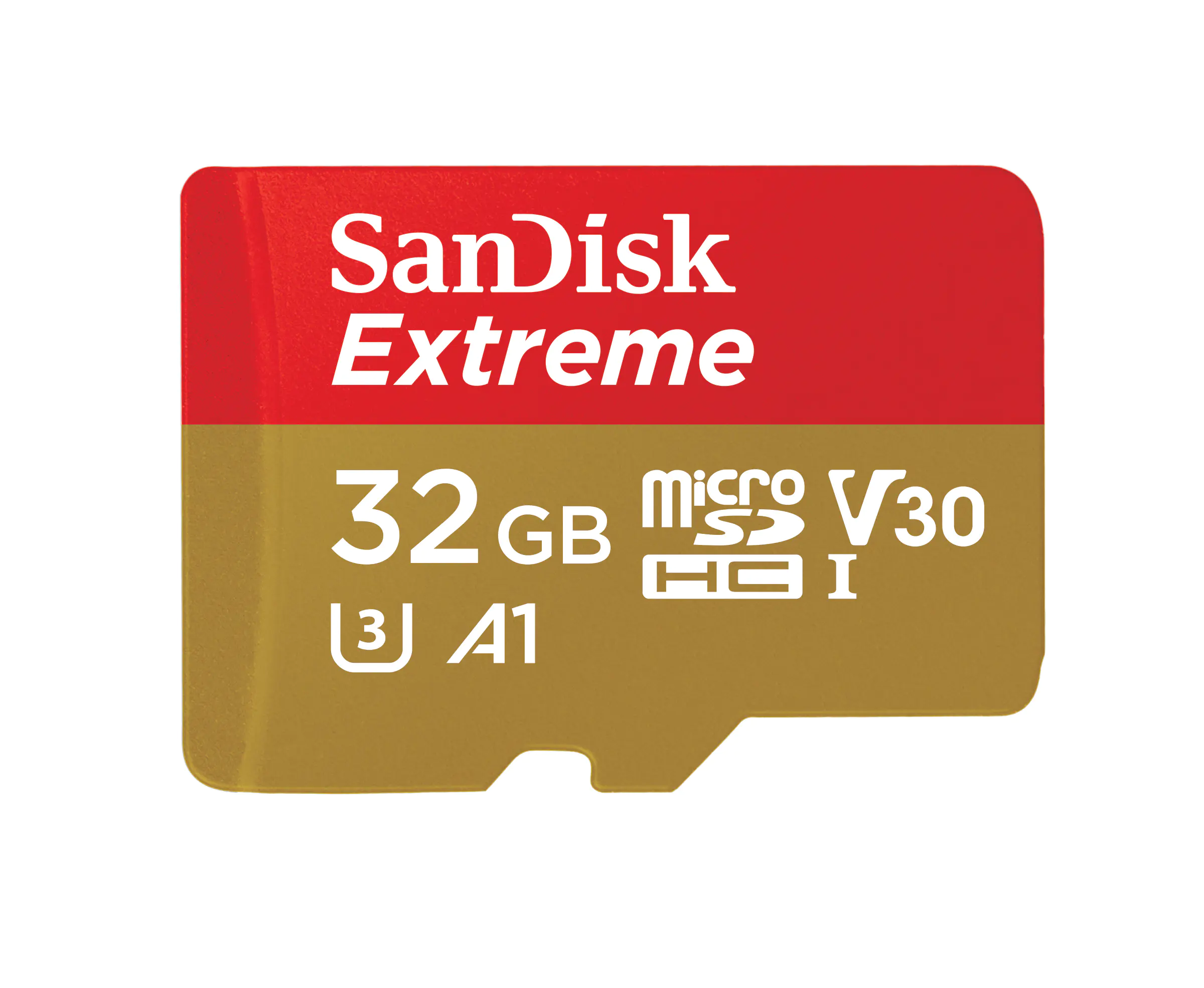 SanDisk Extreme - Flash-Speicherkarte (microSDHC/SD-Adapter inbegriffen) - 32 GB - A1 / Video Class V30 / UHS-I U3 / Class10 - microSDHC UHS-I SanDisk Extreme - Flash-Speicherkarte (microSDHC/SD-Adapter inbegriffen) - 32 GB - A1 / Video Class V30 / UHS-I U3 / Class10 - microSDHC UHS-I