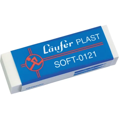 Läufer Radierer Plast Soft 01210 65x21x12mm Läufer Radierer Plast Soft 01210 65x21x12mm