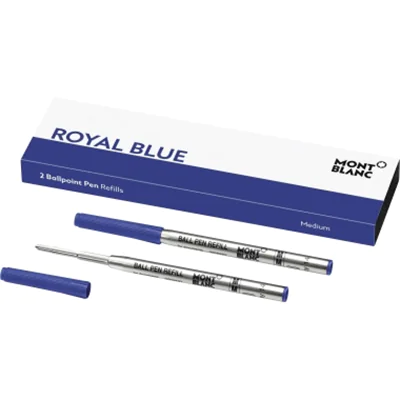 Montblanc Kugelschreibermine 128214 royal blue M bl 2 St./Pack. Montblanc Kugelschreibermine 128214 royal blue M bl 2 St./Pack.