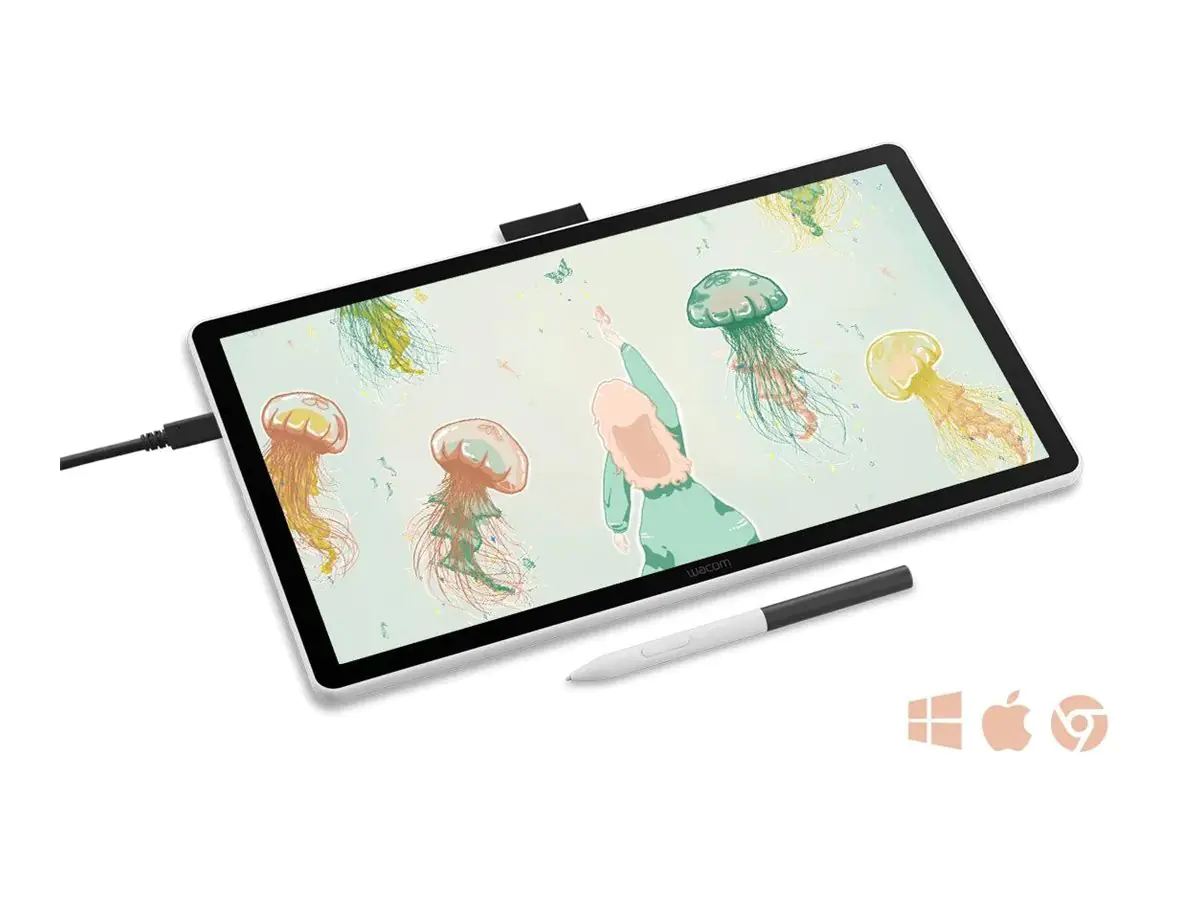 Wacom One 14 - Digitalisierer mit LCD Anzeige DTC141W0