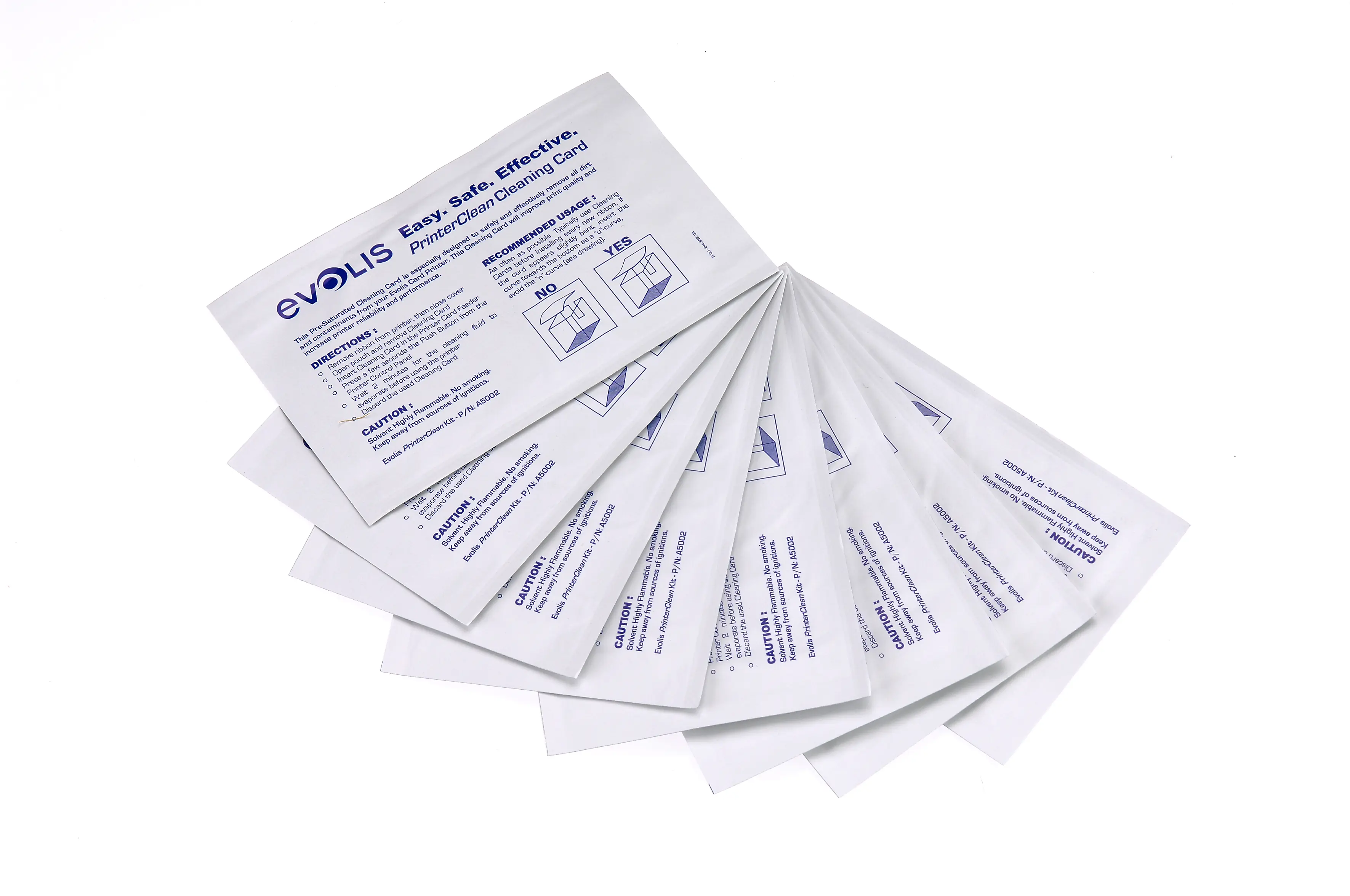 Evolis PrinterClean Cleaning Kit - Drucker - Reinigungssatz Evolis PrinterClean Cleaning Kit - Drucker - Reinigungssatz