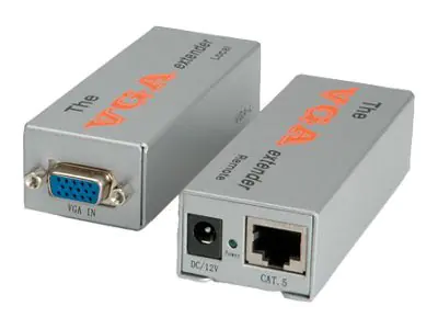 VALUE VGA-Extender over TP, Local and Remote Units - Video Extender - bis zu 80 m