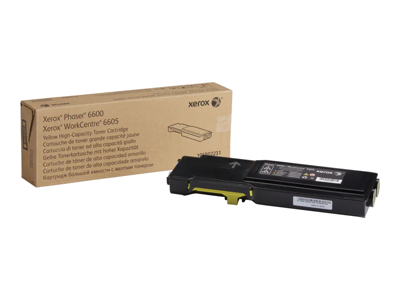 Xerox Phaser 6600 - Mit hoher Kapazität - Gelb - Original - Tonerpatrone - für Phaser 6600; WorkCentre 6605