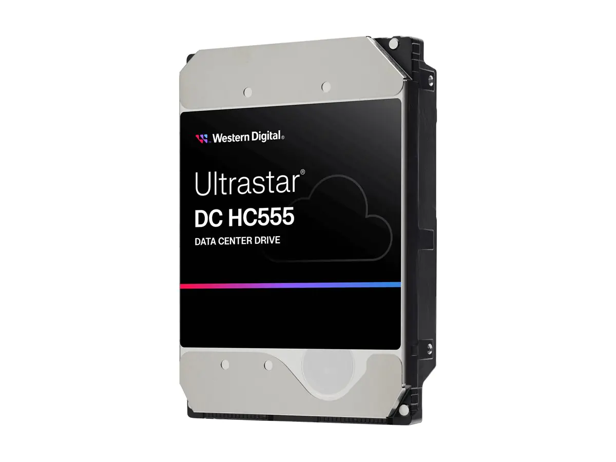 WD Ultrastar DC HC555 - Festplatte - Rechenzentrum - verschlüsselt - 12 TB - intern - 3.5" (8.9 cm) 0B48710