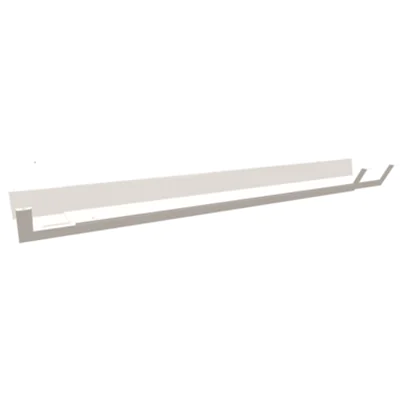Kabelkanal 925-1.725 x 70 x 106 mm (B x H x T) Stahl, pulverbeschichtet weiß