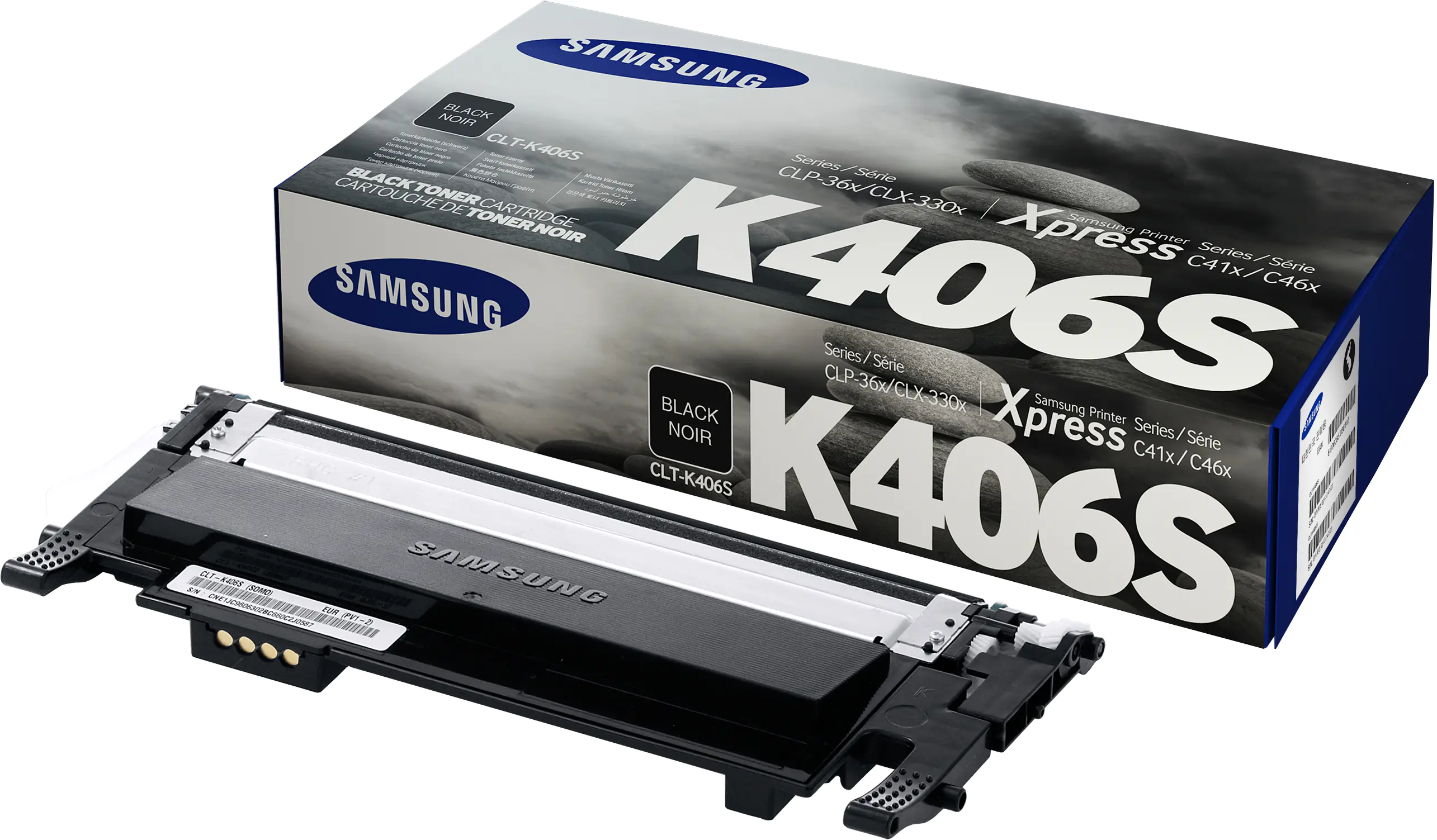 Samsung CLT-K406S - Schwarz - Original - Tonerpatrone (SU118A) - für Samsung CLX-3300, 3302, 3303, 3304, 3305, 3306, 3307, SCX-3300, 3301, 3305, 3306 Samsung CLT-K406S - Schwarz - Original - Tonerpatrone (SU118A) - für Samsung CLX-3300, 3302, 3303, 3304, 3305, 3306, 3307, SCX-3300, 3301, 3305, 3306