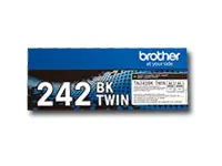 Brother TN242 BKTWIN - 2er-Pack - Schwarz - original - Tonerpatrone - für Brother DCP-9017, DCP-9022, HL-3142, HL-3152, HL-3172, MFC-9142, MFC-9332, MFC-9342 Brother TN242 BKTWIN - 2er-Pack - Schwarz - original - Tonerpatrone - für Brother DCP-9017, DCP-9022, HL-3142, HL-3152, HL-3172, MFC-9142, MFC-9332, MFC-9342