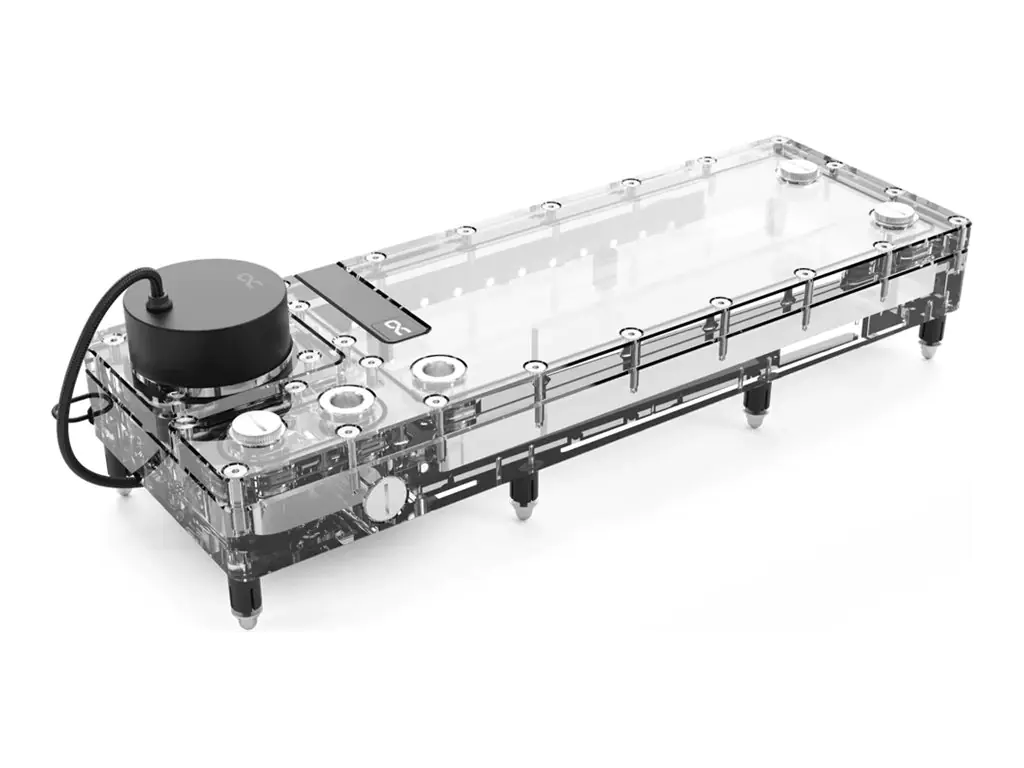Alphacool Core Flat Reservoir 360 mit VPP-Pumpe - rechts