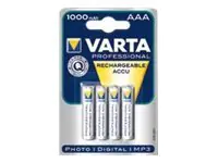 Varta Professional - Batterie 4 x AAA - NiMH - (wiederaufladbar) 05703301404