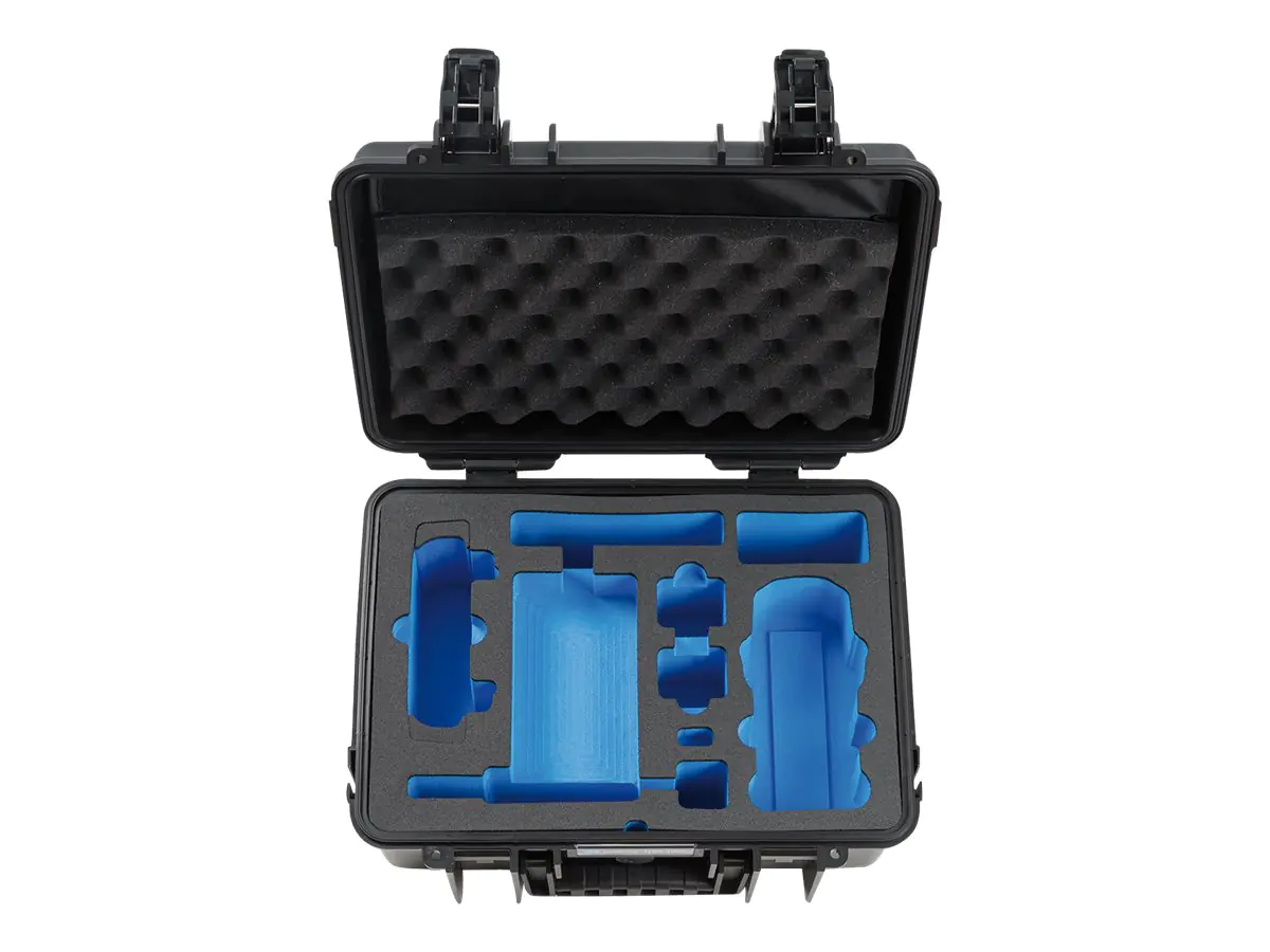 B&W outdoor.case Type 4000 - Hartschalentasche für Drohne - Polypropylen - Schwarz - für DJI Mavic Air 2